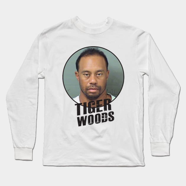 Tiger woods - Pretty eyes Long Sleeve T-Shirt by CrazyRich Bimasakti1'no11